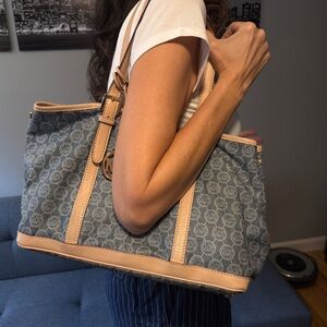 Michael Kors MK Jacquard Tote